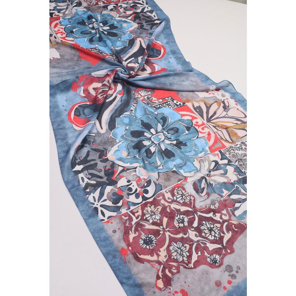 Bonjela Desenli Dijital Soft Şal - Desen-05