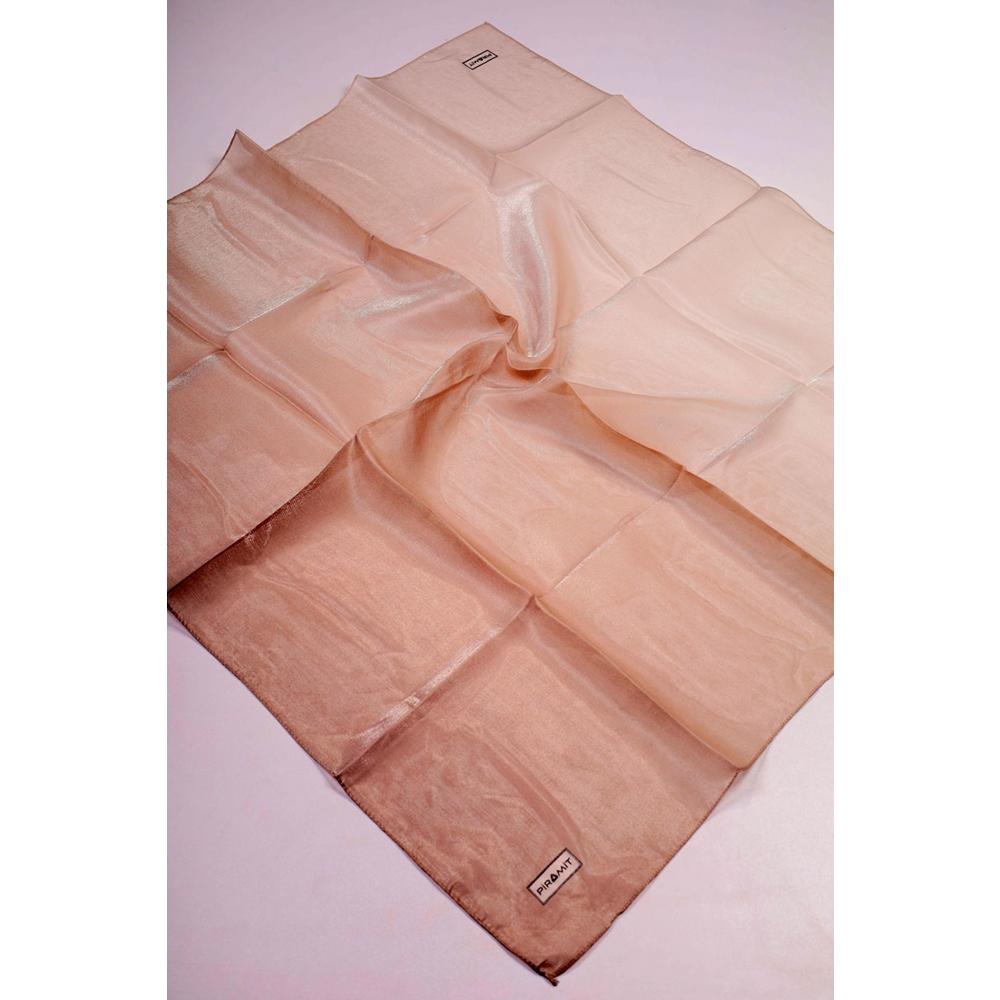 Piramit Degrade Kehribar Eşarp - Desen-05