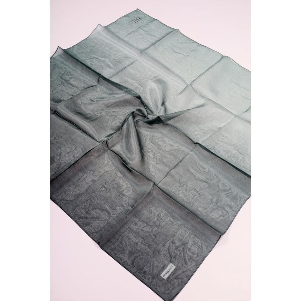 Piramit Degrade Kehribar Eşarp - Desen-05