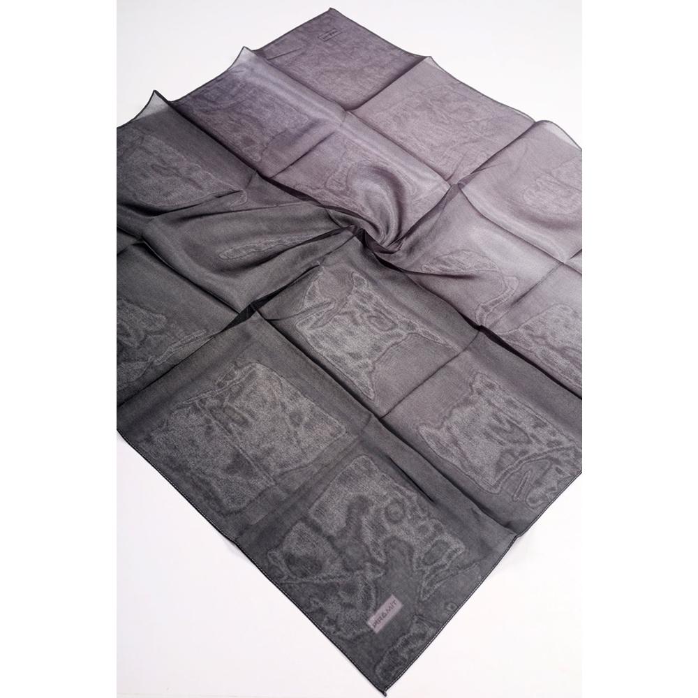 Piramit Degrade Kehribar Eşarp - Desen-05