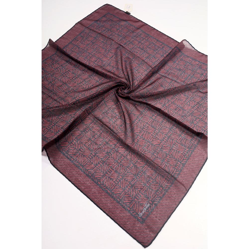 Scarfella Soft El Dikişli Eylül Eşarp - Desen-02