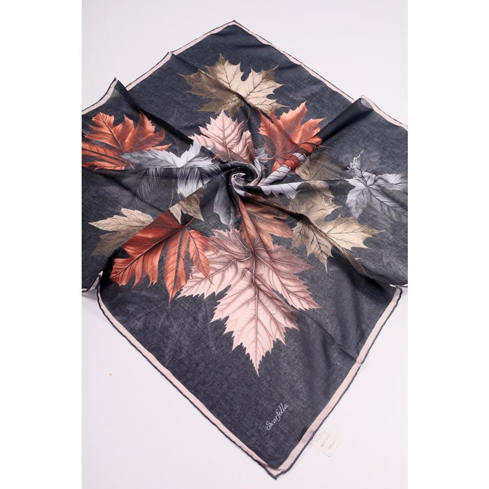 Scarfella Soft El Dikişli Eylül Eşarp - Desen-03