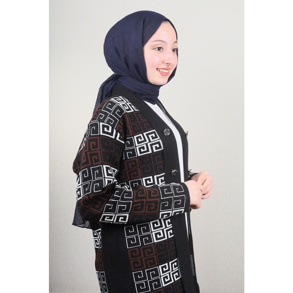 Baysem Triko Ceket - Desen-01 - Renk-05