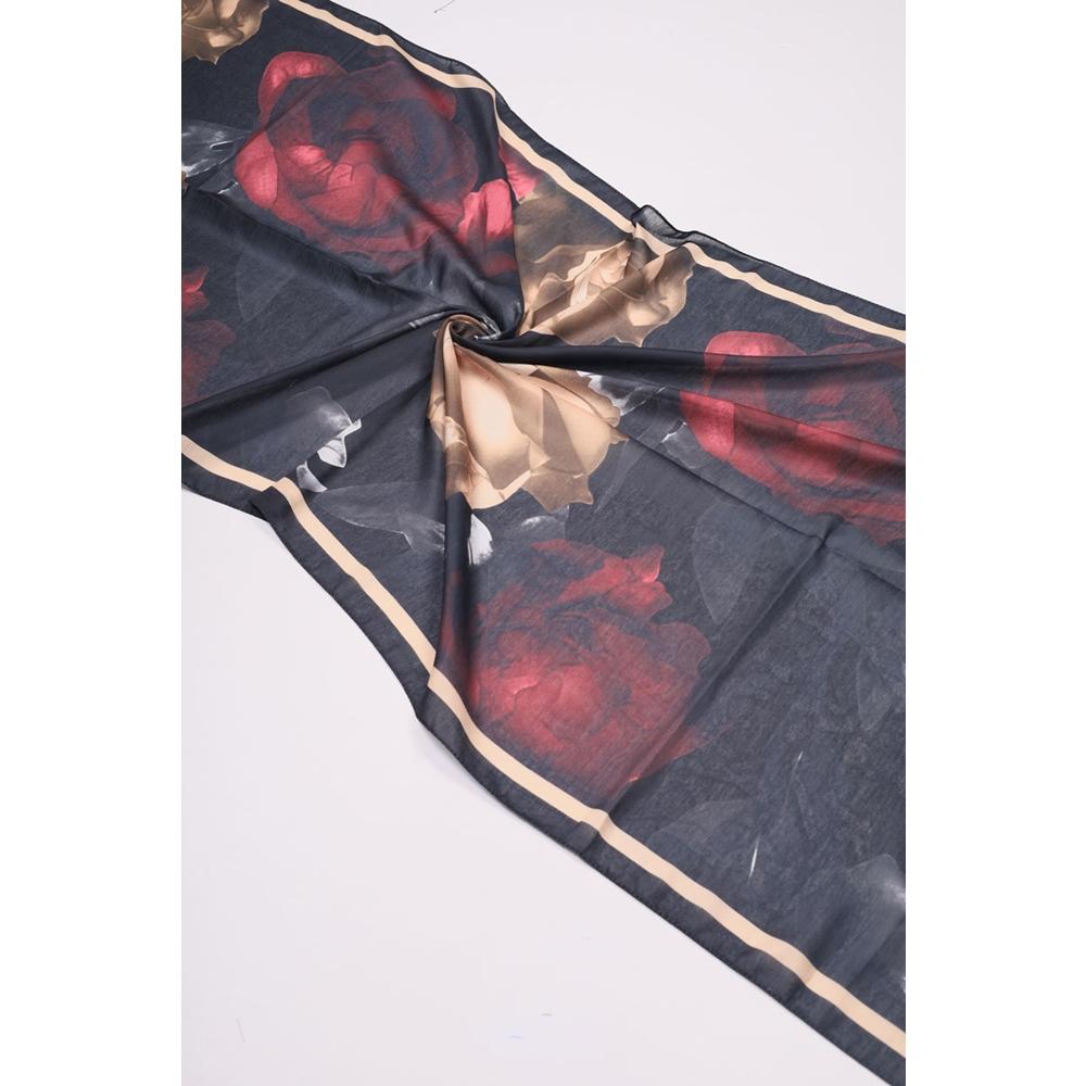 Scarfella Desenli Naturel Şal - Desen-115 - Renk-01