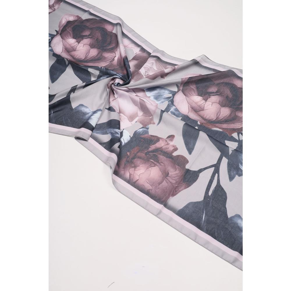 Scarfella Desenli Naturel Şal - Desen-115 - Renk-01