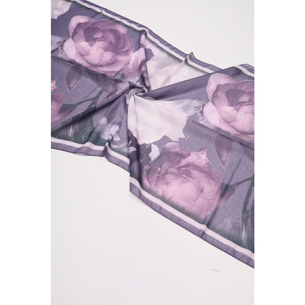 Scarfella Desenli Naturel Şal - Desen-115 - Renk-01