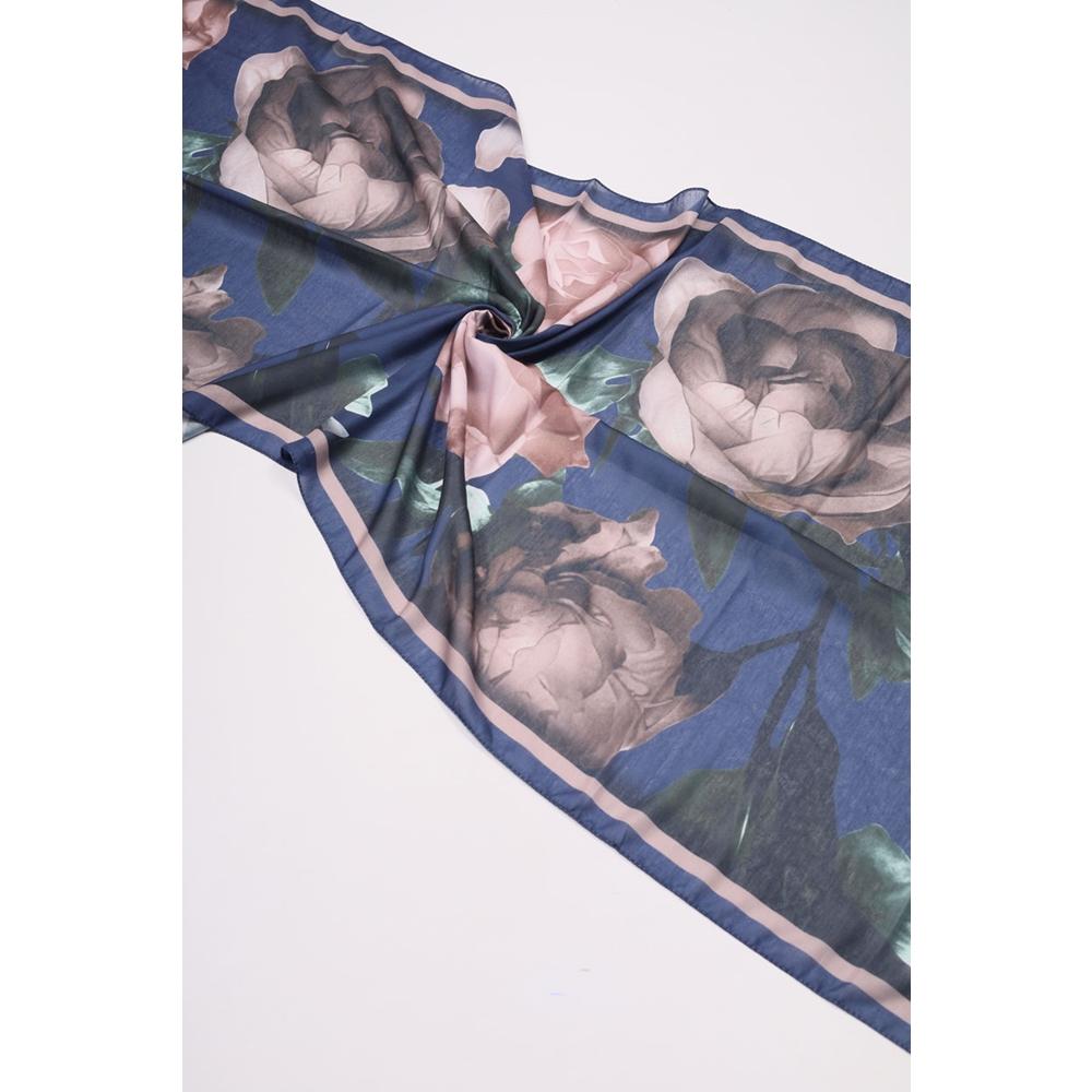 Scarfella Desenli Naturel Şal - Desen-115 - Renk-01