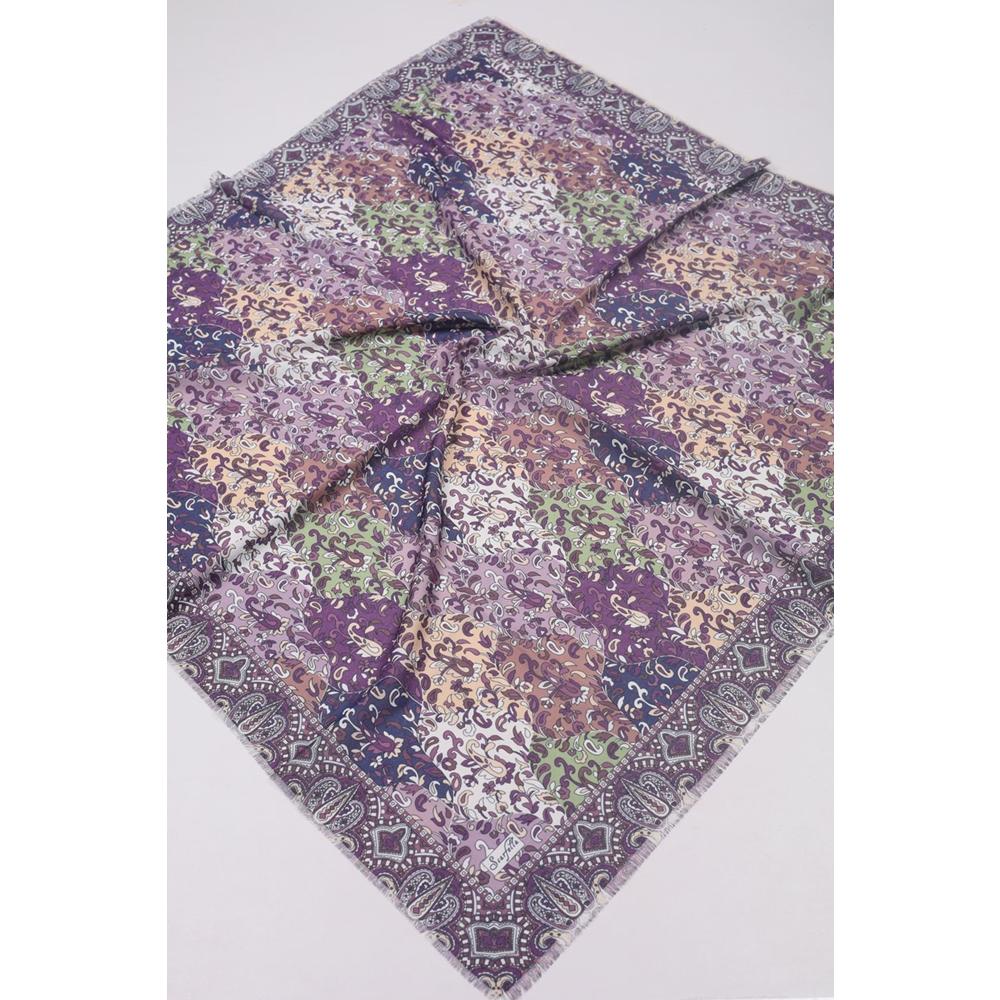 Scarfella Desenli Sökme Tülbent - Desen-02 - Renk-08