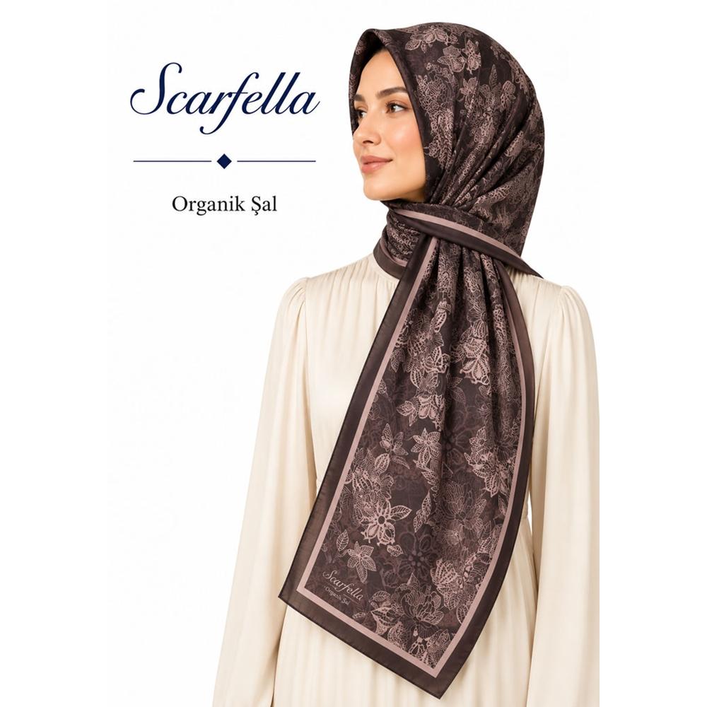 Scarfella Organik Şal - Desen-04