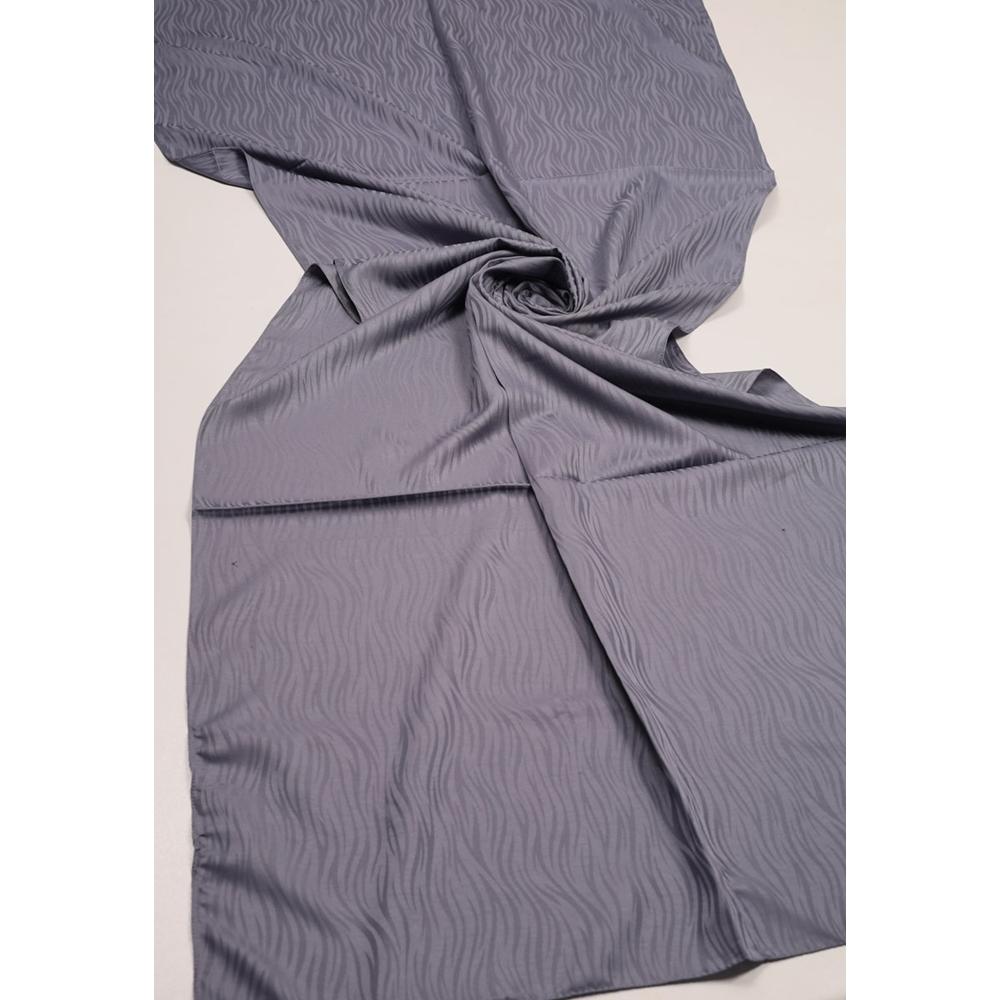 Scarfella Kendinden Desenli Jakar Şal - Desen-02 - Siyah