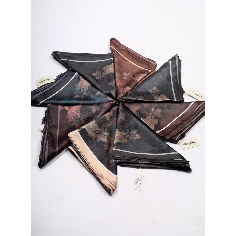 Scarfella Hybrid Desenli Kristal Eşarp - Desen-01