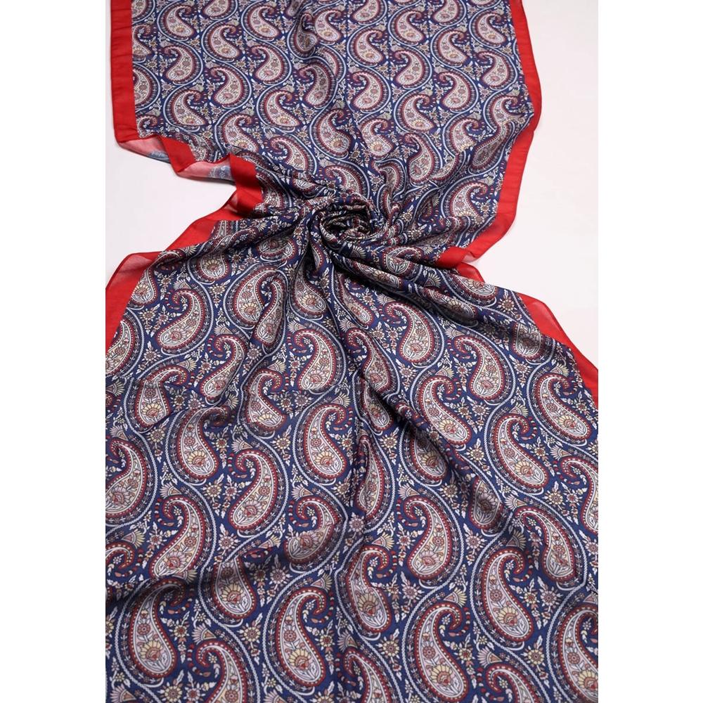 Scarfella Desenli Naturel Şal - Desen-138