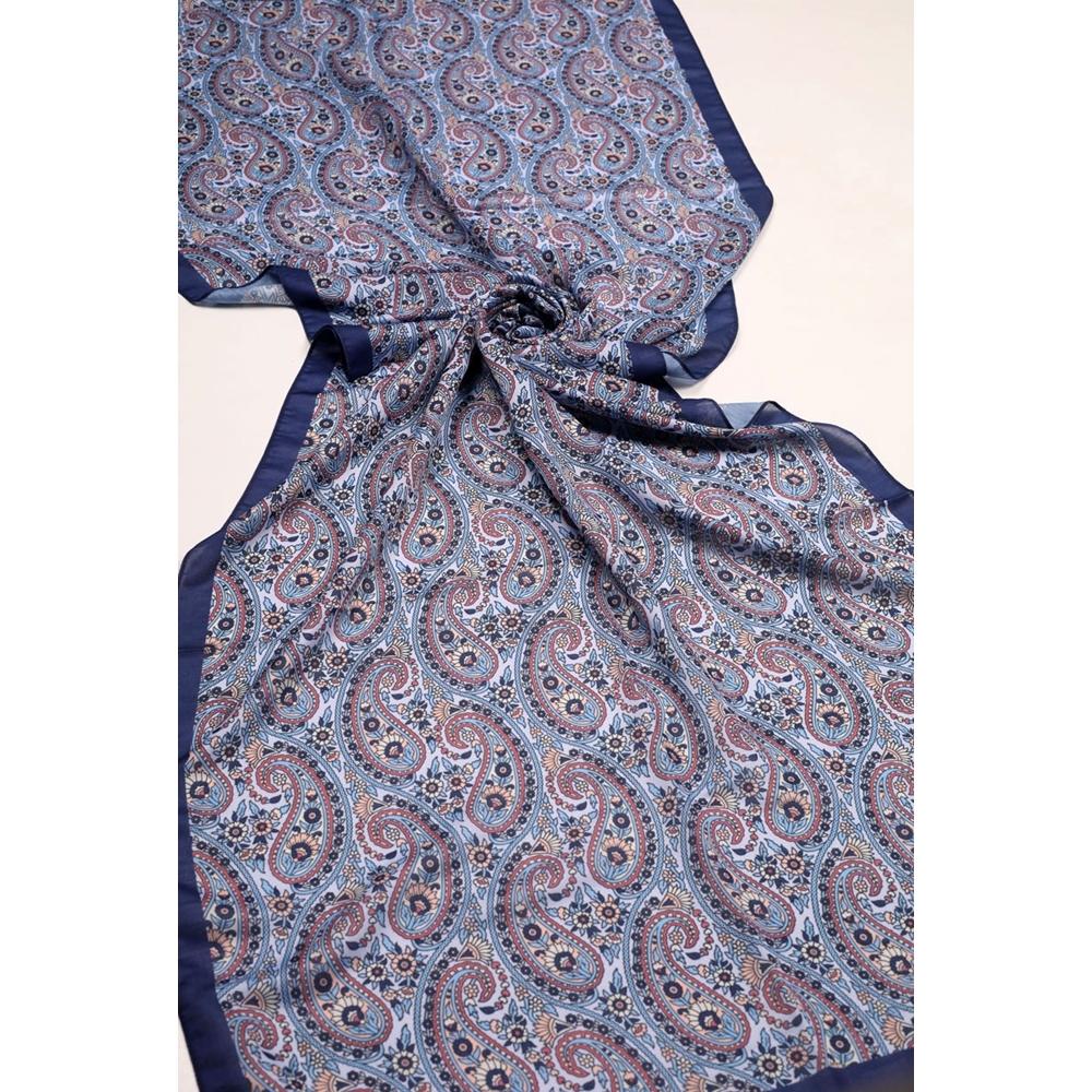 Scarfella Desenli Naturel Şal - Desen-138