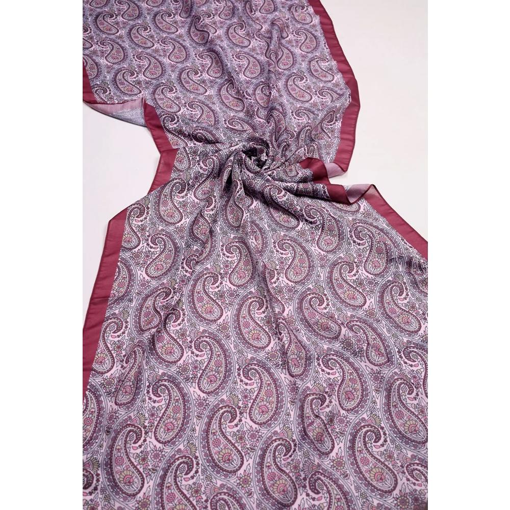 Scarfella Desenli Naturel Şal - Desen-138