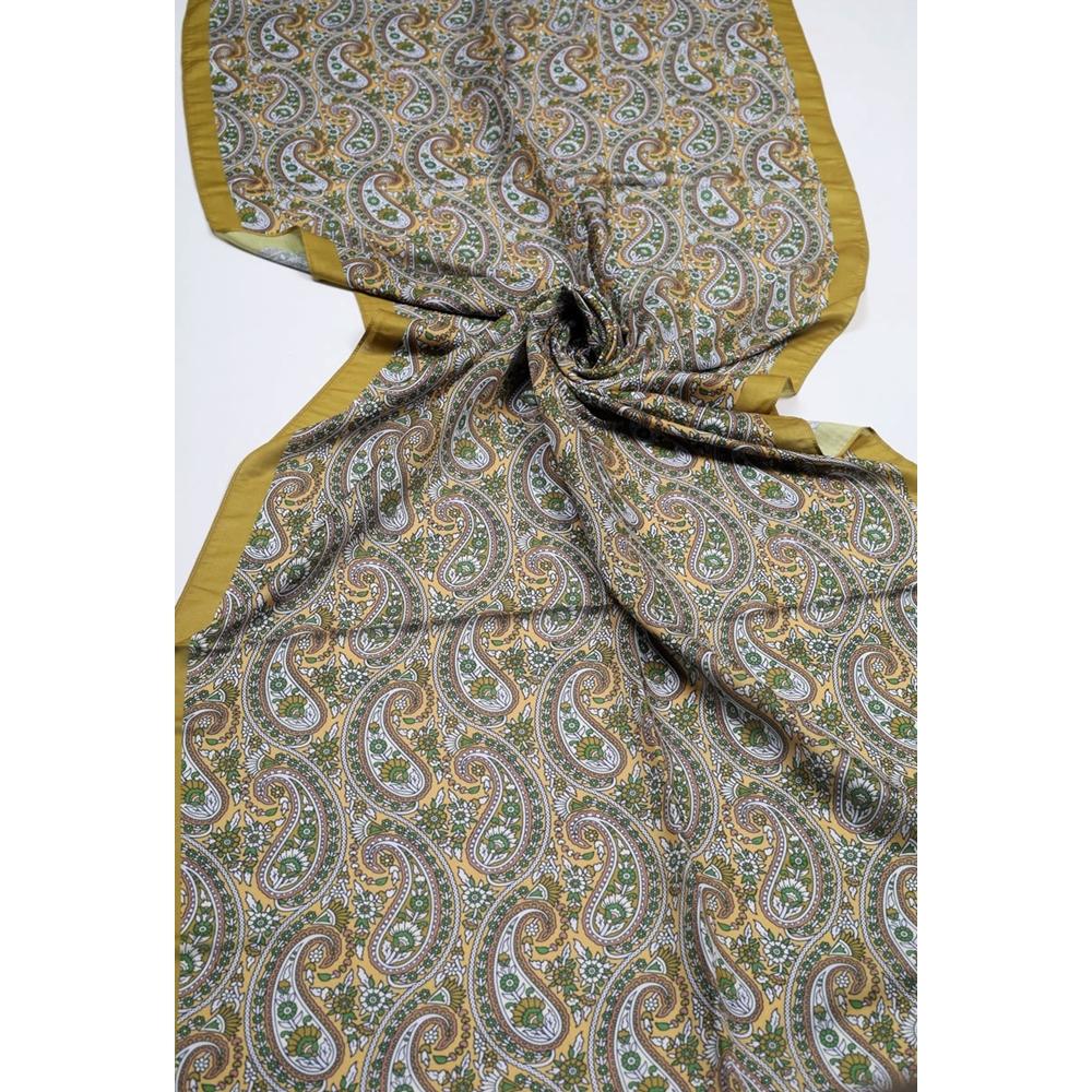 Scarfella Desenli Naturel Şal - Desen-138