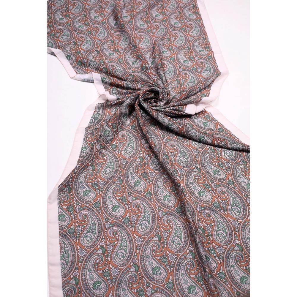 Scarfella Desenli Naturel Şal - Desen-138