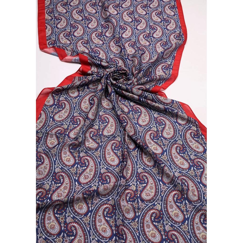 Scarfella Desenli Naturel Şal - Desen-138