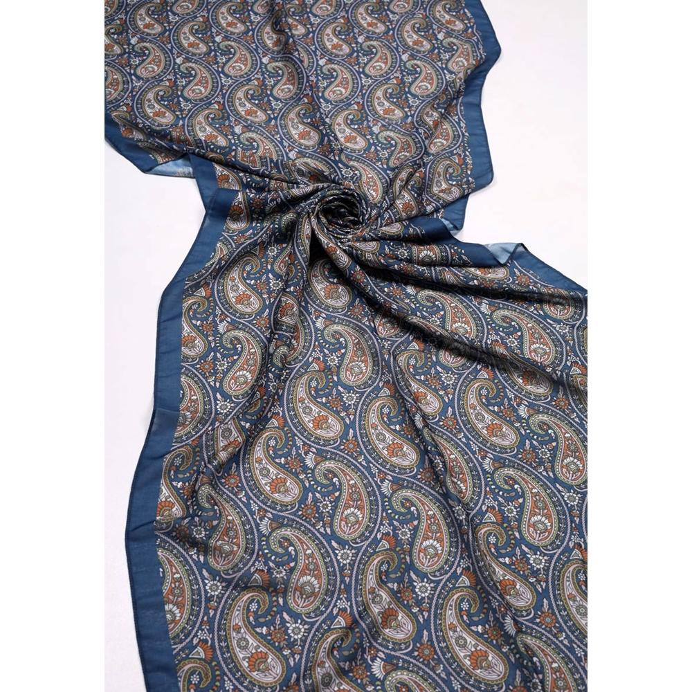 Scarfella Desenli Naturel Şal - Desen-138