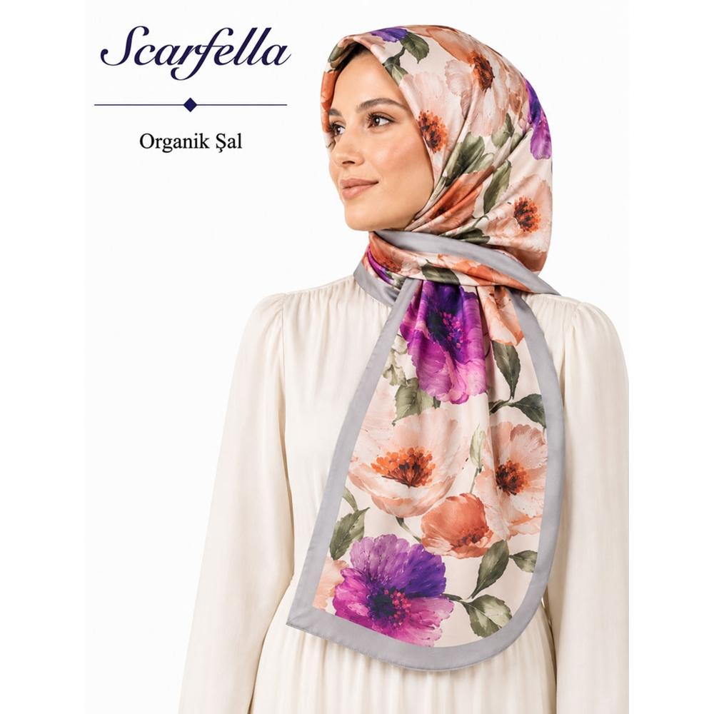 Scarfella Organik Şal - Desen-13