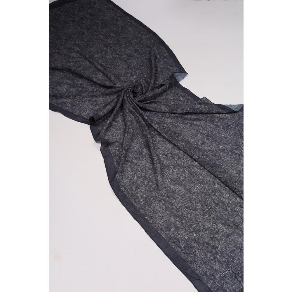 Scarfella Desenli Premium Bambu Kraş Şal - Desen-21