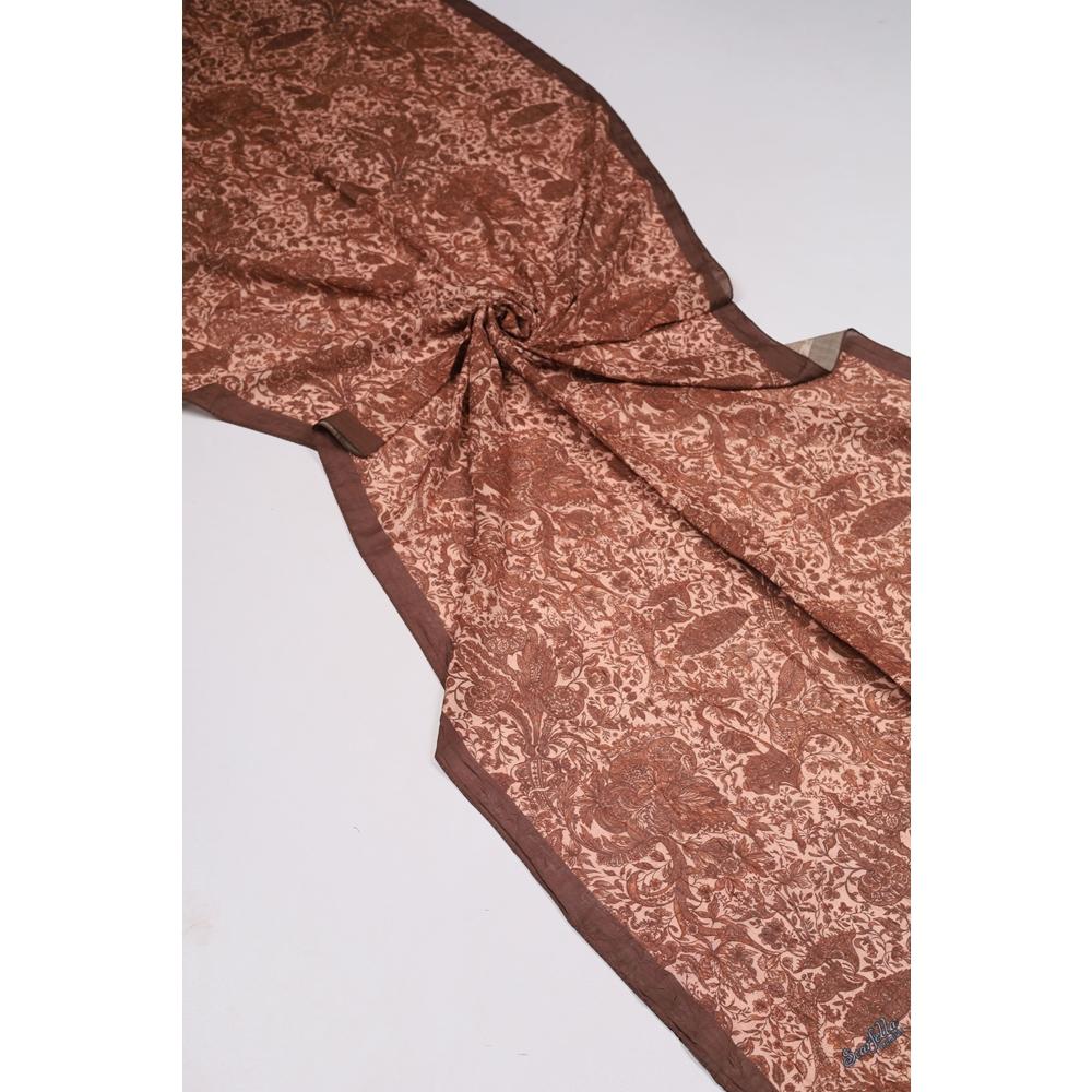 Scarfella Desenli Premium Bambu Kraş Şal - Desen-22