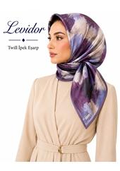 Levidor Twill İpek Eşarp 2302