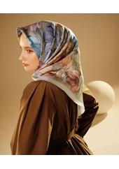 Armine Dj Sura Saf İpek Eşarp - 2025-2026 Sonbahar-Kış 9403D (S)