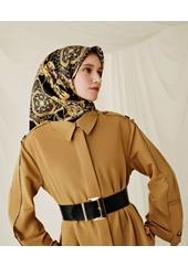 Armine Dj Sura Saf İpek Eşarp - 2025-2026 Sonbahar-Kış 9411D (S)