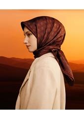 Armine Dj Sura Saf İpek Eşarp - 2025-2026 Sonbahar-Kış 9412D (T)