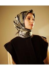 Armine Dj Sura Saf İpek Eşarp - 2025-2026 Sonbahar-Kış 9413D (S)