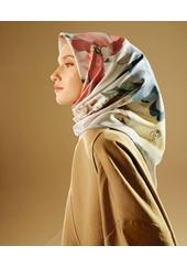 Armine Dj Sura Saf İpek Eşarp - 2025-2026 Sonbahar-Kış 9414D (T)