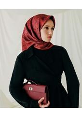 Armine Dj Sura Saf İpek Eşarp - 2025-2026 Sonbahar-Kış 9421D (S)
