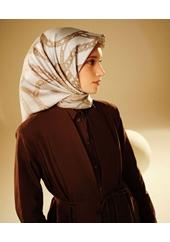 Armine Dj Sura Saf İpek Eşarp - 2025-2026 Sonbahar-Kış 9427D (T)