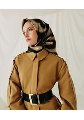 Armine Dj Sura Saf İpek Eşarp - 2025-2026 Sonbahar-Kış 9432D (S)