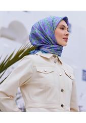 Belli Twill Saf İpek Eşarp 2025 Yaz Sezonu 4102D (T)