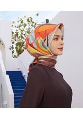 Belli Twill Saf İpek Eşarp 2025 Yaz Sezonu 4108D (T)