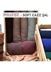 Poloist Düz Renk Soft Caz Şal - Desen-03
