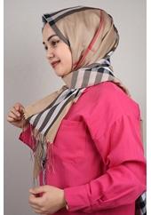 Baysem Burbery Okul Şalı - Desen-01