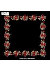 Reyyan İpek Desenli Oyalık Yazma - 14983