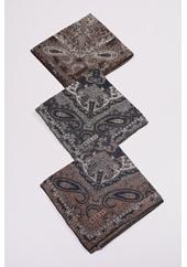 Miray Desenli Krep Eşarp - Desen-02