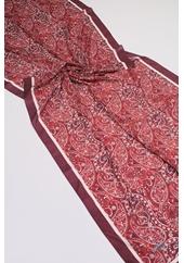 Scarfella Desenli Silk Licra Şal - Desen-08