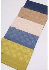 Aker Dama Monogram Şal - Desen-04