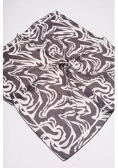 Piramit Desenli Naturel Eşarp - Desen-10