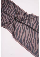 Scarfella Desenli Naturel Şal - Desen-113