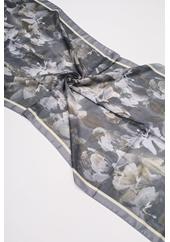 Scarfella Desenli Naturel Şal - Desen-116