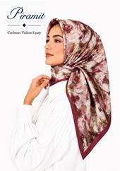 Piramit Coolness Viskon Eşarp - Desen-07