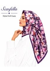 Scarfella Dijital Soft Eşarp - Desen-148