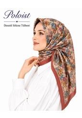 Poloist Desenli Sökme Tülbent - Desen-348