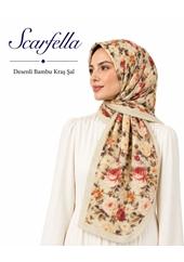 Scarfella Desenli Bambu Kraş Şal - Desen-27