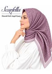 Scarfella Desenli Soft Angel Eşarp - Desen-84
